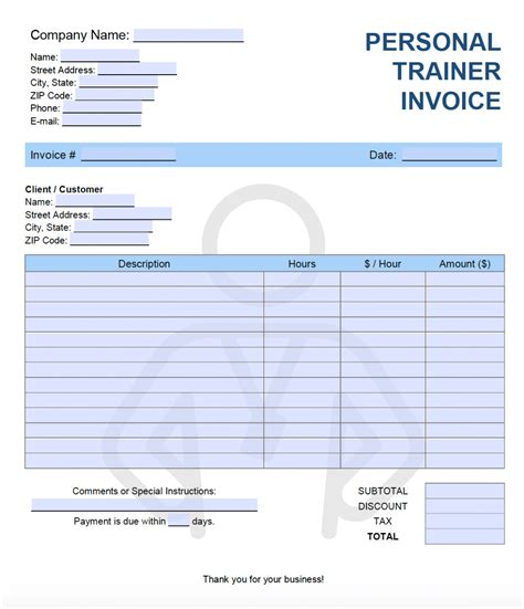 Image result for Training Invoice Sample