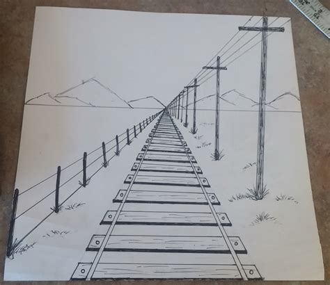 How To Draw A Railroad Track » Retirementdescription