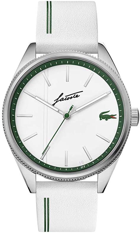 Lacoste Heritage Analog White Dial Men's Watch-2011050 : Amazon.in: Fashion