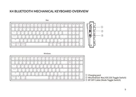 Manual do usuário do teclado K4 – Keychron Brazil