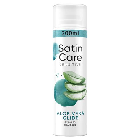 Venus Satin Care Women's Shave Gel, Aloe Vera Glide, 200ml - One Stop