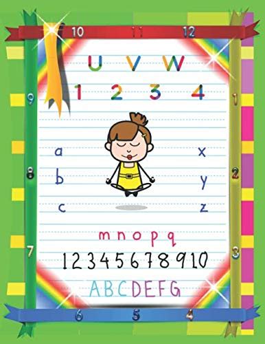 Buy Book for 5 Year Old Girl: Blank writing ABC books for kids. How to ...