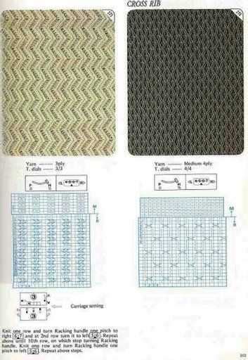 Image result for Knitting Machine Tuck Stitch Patterns