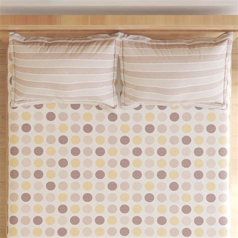 Buy Corsica Juniper Microfibre Printed 3Pcs Queen Bedsheet Set from ...