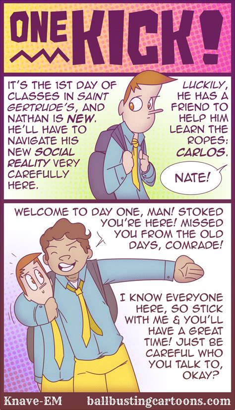 One Kick: by Knave : r/ballbustinghentai