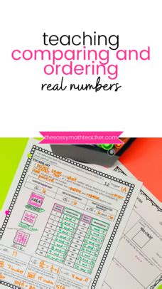 Image result for Ordering Real Numbers