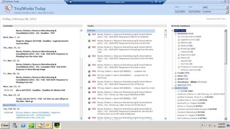 TrialWorks Tutorial 的图像结果