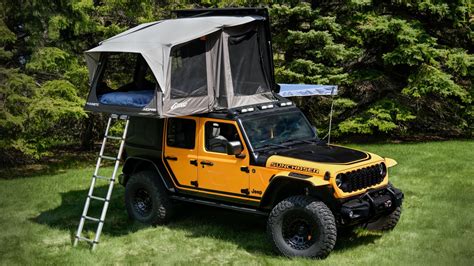 Jeep And Dometic Develop A Carbon Fiber Rooftop Tent Concept