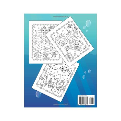 Magical World of Mermaid Coloring Book for Kids Ages | Ubuy India