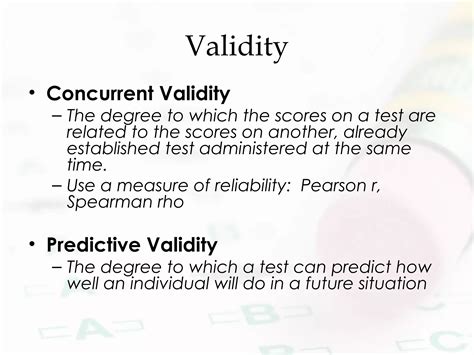 Image result for Reliability Validity Target