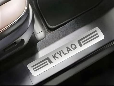 Door Sill/Foot Step Stainless Steel Plates | Scuff Plate for Skoda ...