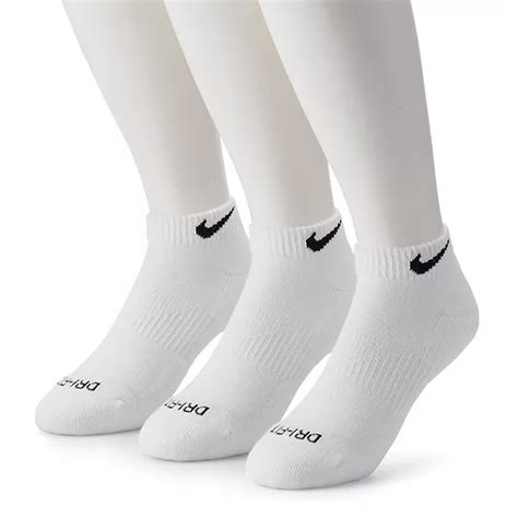 Men's Nike 3-pack Everyday Plus Cushion Low-Cut Training Socks