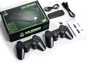 4K Ultra 2.4G Game Stick HD 4k Super Console 10000+ Retro Games 64 GB ...