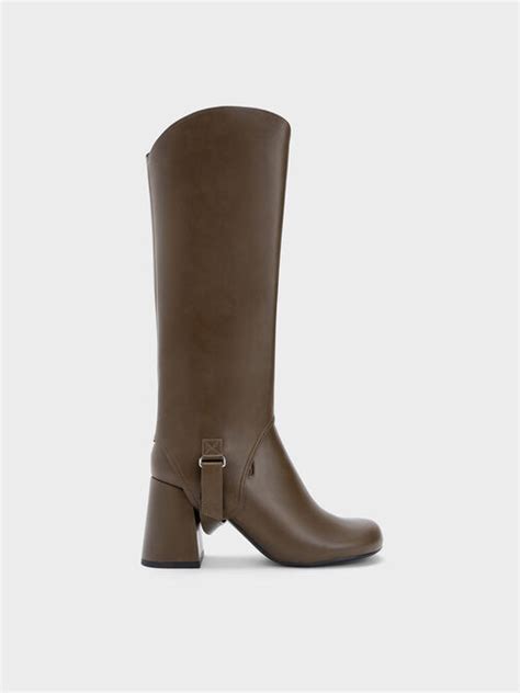 Women's Knee-High Boots | Shop Online | CHARLES & KEITH IN
