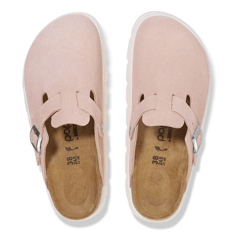 Boston Chunky Veloursleder Light Rose | BIRKENSTOCK