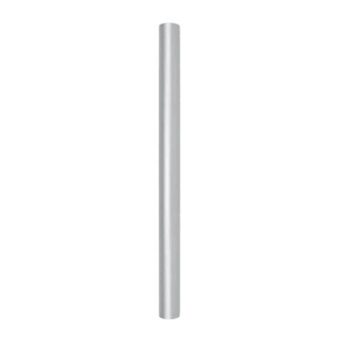 POLE22-0300AN Patlite | Patlite Silver Non-threaded Pole for use with ...