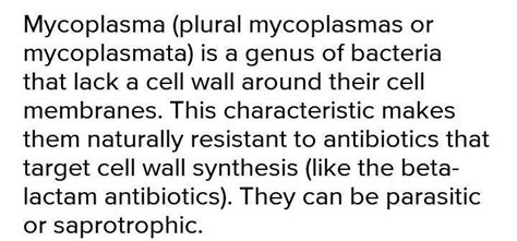 Write short notes on microplasma - Brainly.in