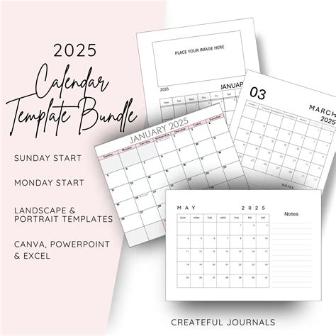 Template Calendar Excel 2025