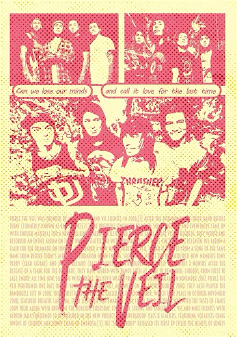 Pierce The Veil poster in 2025 | Graphic poster, Music poster, Music ...