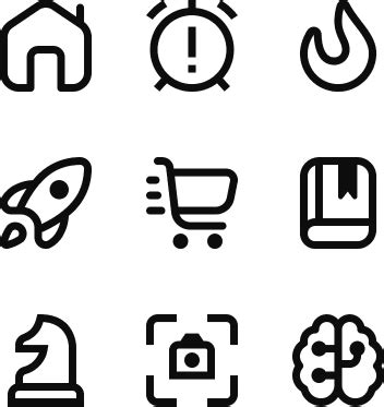Icônes vectorielles et stickers - PNG, SVG, EPS, PSD et CSS
