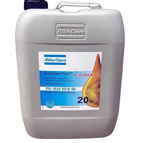 ATLAS COPCO Roto-inject Fluid Screw Compressors oil, lubricating the ...