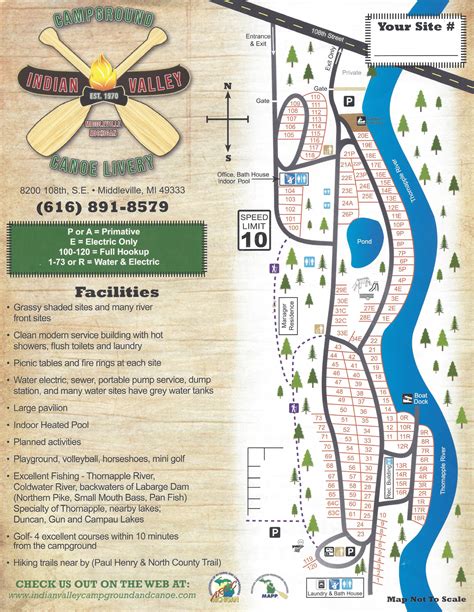 Indian Valley Campground and Canoe Livery in Middleville, Michigan ...