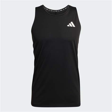 adidas ADI365 Running Climacool Iconic Tank - Black | Free Shipping ...