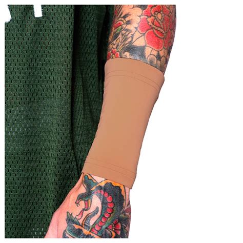 2 - Medium/Large: Tat2X Ink Armor Premium Suntan Forearm 6" Tattoo ...