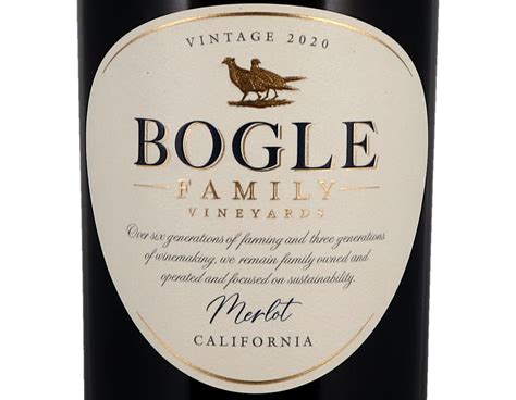 Bogle Vineyards California Merlot 2020