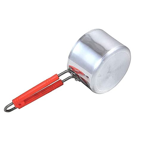 Buy Aluminium Mini Tea Pan/Sauce Pan/Milk Pan / 750ml / Chaidan/Silver ...