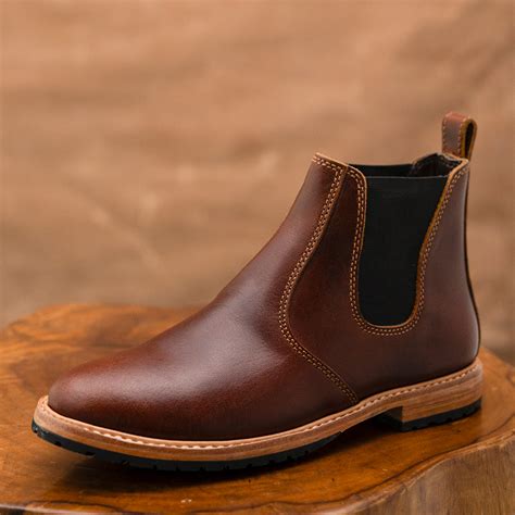 Chicago Chelsea Boots 6" (Saddle Tan) Goodyear Welted – Craft & Glory