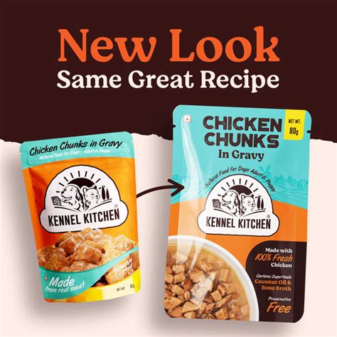 Puppy and Adult Wet Dog Food Chicken Chunks in Gravy – Home Style ...