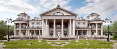 Проект родового поместья 🏠 Проект дома и территории – 2500 м²