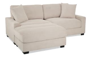 Aspen Beige 86'' Left Arm Facing Chofa | Bob's Discount Furniture ...