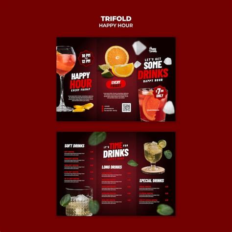 Happy hour discount template | Free PSD