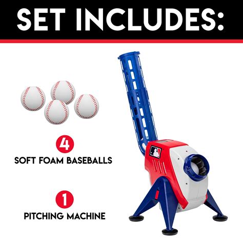 Franklin Sports Kids Pitching Machine - Plastic Baseball Pitching Machine for Kids Batting ...