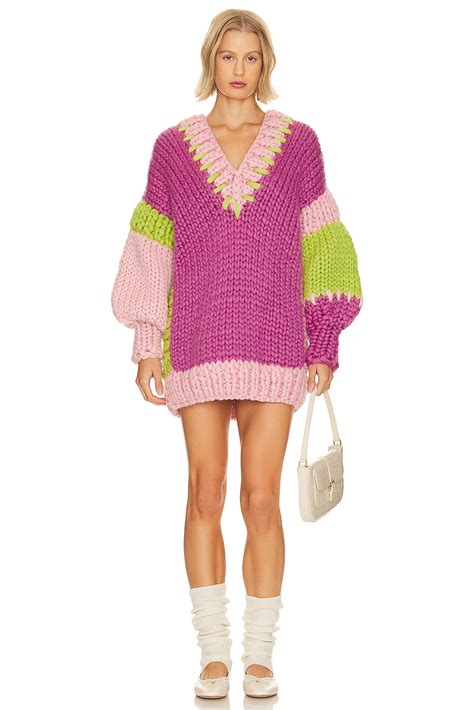 Hope Macaulay Chunky Knit Dress in Cordelia | REVOLVE