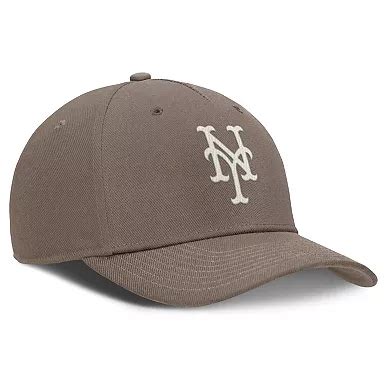 Men's Nike Brown New York Mets Rise Performance Adjustable Hat
