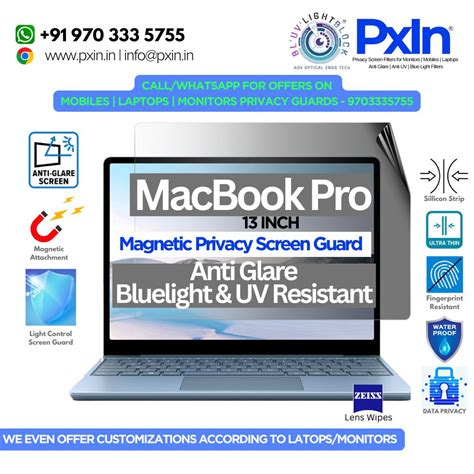 Privacy Screen Guard for 13 inch MacBook Pro Magnetic | No.1