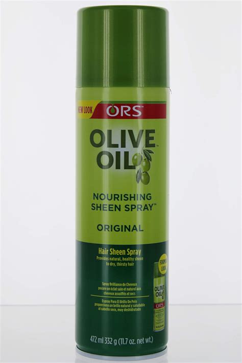 Amazon.com : ORS Olive Oil Nourishing Sheen Spray 10 oz : Beauty ...