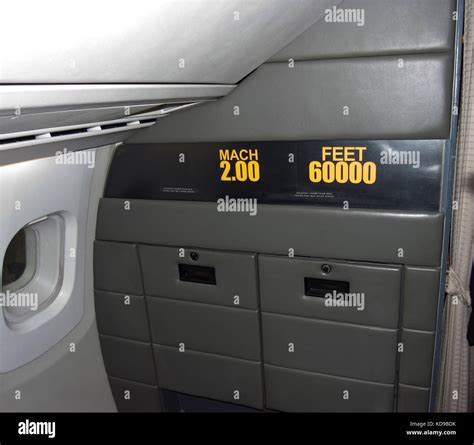 Concorde interior hi-res stock photography and images - Alamy