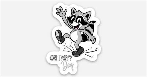 Oh Tappy Day (Die Cut) by Kate Miller Illustrator | Die cut stickers ...