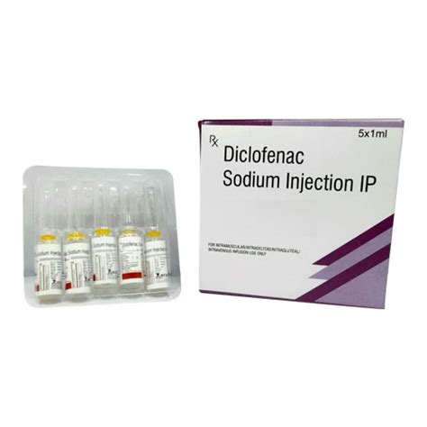 Diclofenac Sodium 75mg/ml + 150mg/2ml Injection Cledral Life Sciences