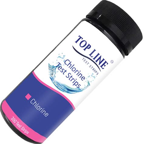 350 Chlorine Sanitizer Test Strips Food Service 0-500 ppm (Value Pack ...