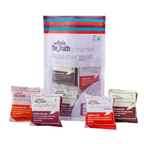 Buy The Whole Truth Mini Protein Bars - Pack of 8 Online | NutriStar