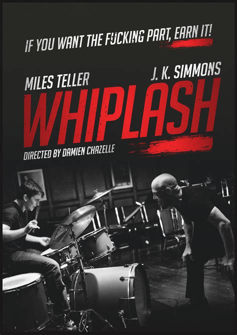 Whiplash - Alternative Movie Poster | Poster By Rmsbrn