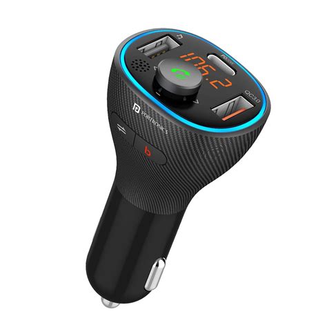 Portronics Auto 15 Bluetooth - FM Transmitter in-Car Radio Adapter for ...