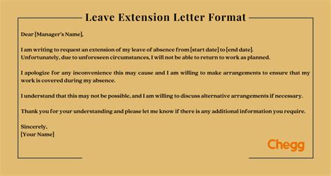 Tips for Writing a Leave Extension Letter - The Free Voice, Articles ...