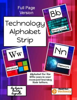 Computer/Technology Alphabet - Bulletin Board Set by Ryan's Rowdy Rugrats