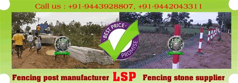 Fencing Post In Chennai | LSP Fencing